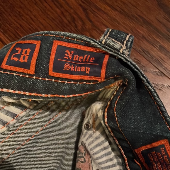 Rock Revival jeans women’s size 28 Noelle skinny excellent condition, trendy - Picture 7 of 8